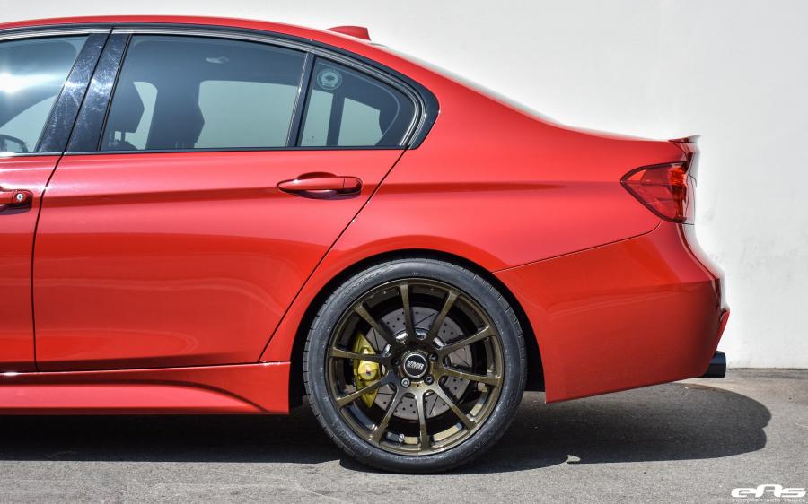Детали экстерьера BMW 335i Sedan Melbourne Red by EAS (F30) 2017 года  (фото 7 из 18)